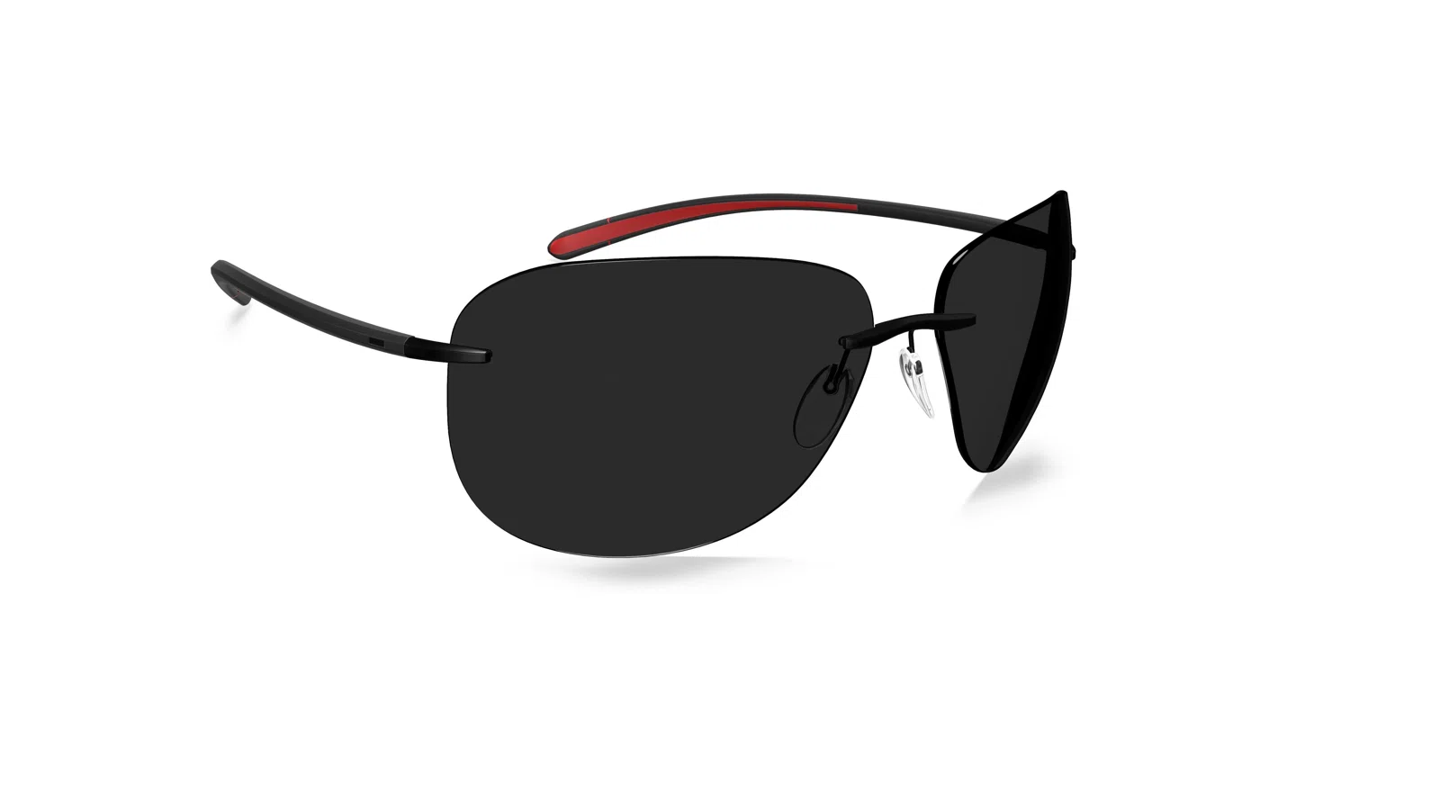 Silhouette Bayside Rimless 8729 Sunglasses - view 2
